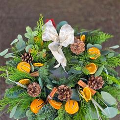 Citrus Spice Christmas Wreath